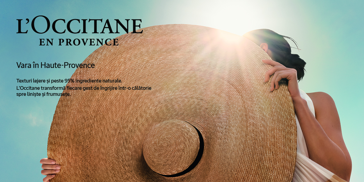 L occitane cosmetice premium banner